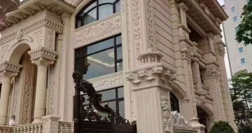 东营黄金麻别墅外墙异形定制