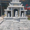 东营芝麻白中国黑石材套墓 花岗岩墓碑