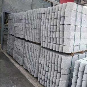 东营芝麻白树围石 树池