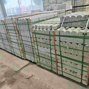 东营芝麻白芙蓉白花边石