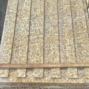 东营黄金麻盲道 石材盲道