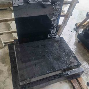 东营花岗岩墓碑石 墓碑 套墓
