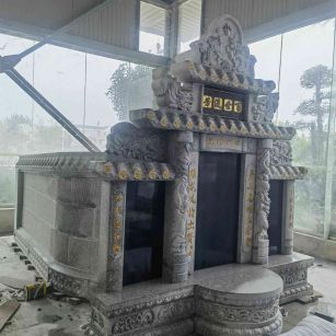 东营套墓 墓碑 围坟石 异形定制