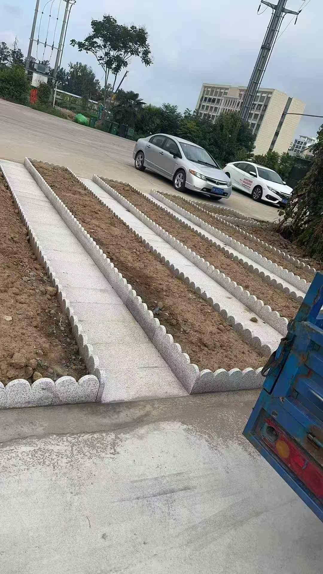 东营芝麻白花边石