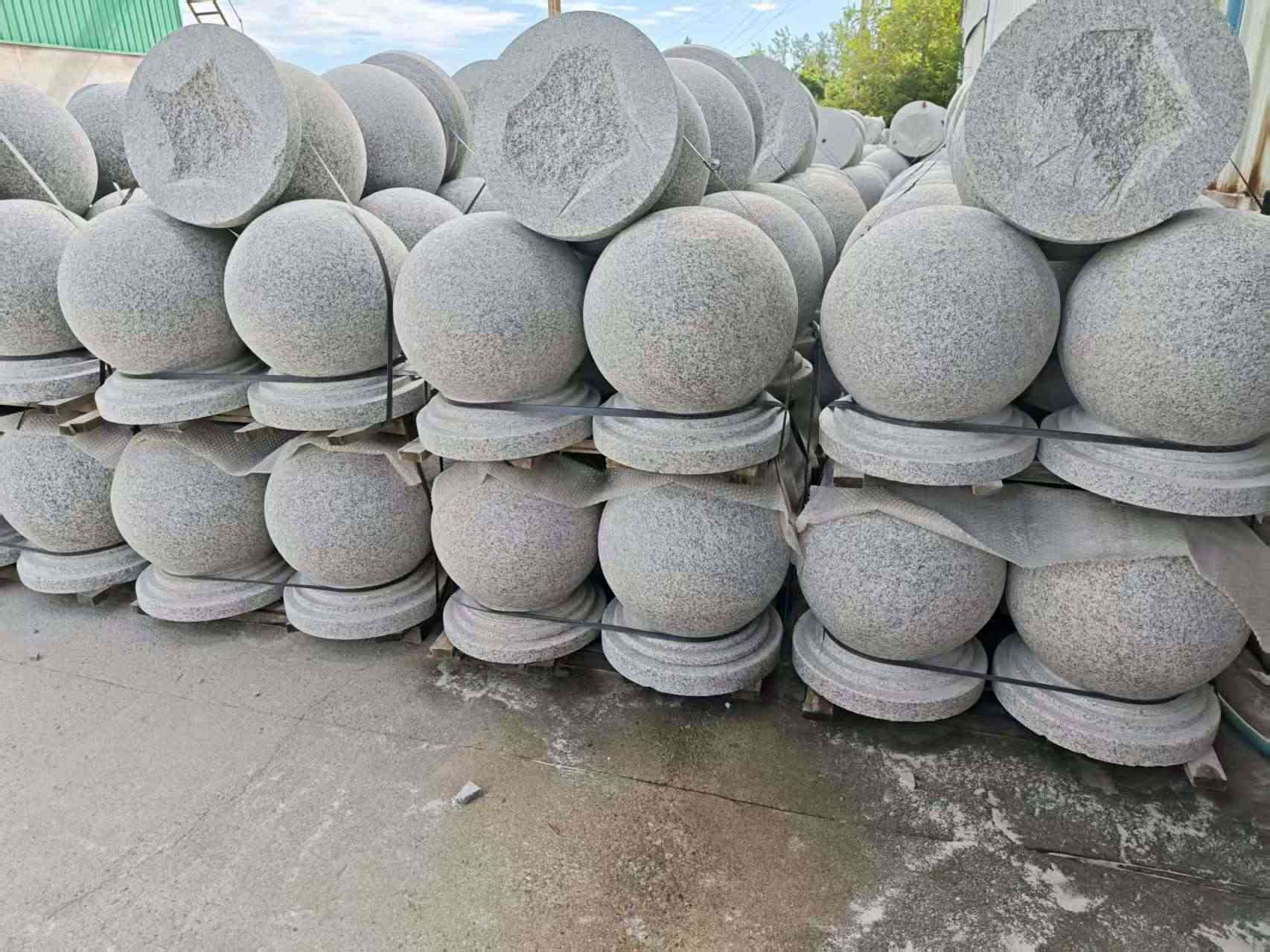 东营圆球石球挡车球