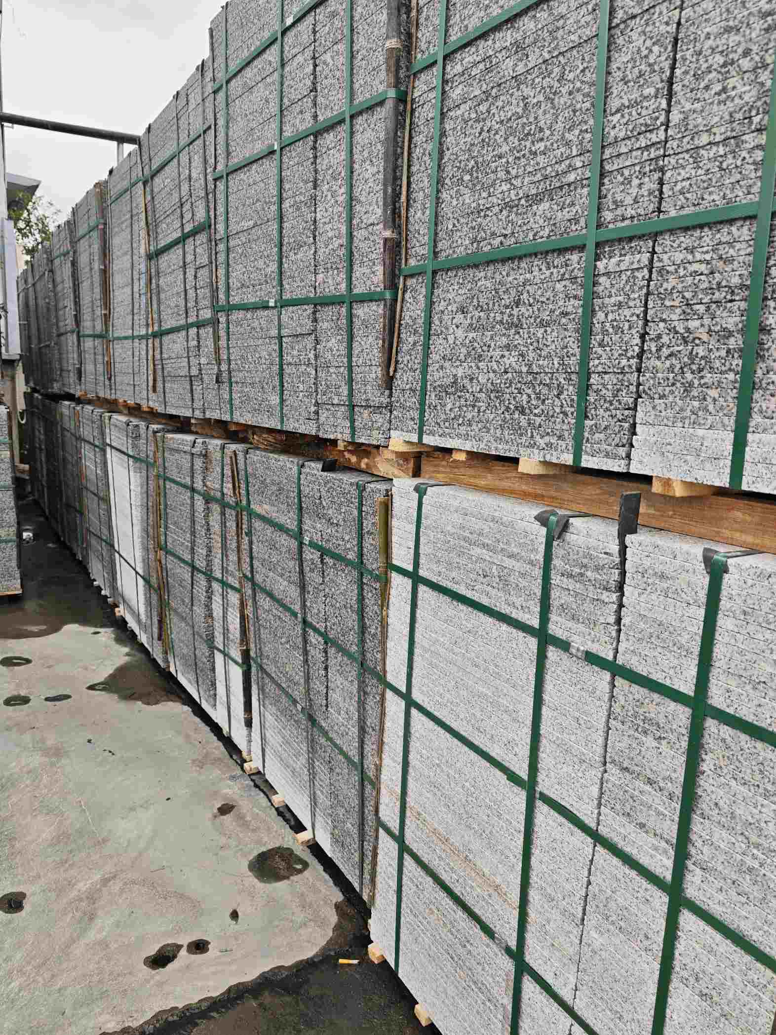 东营芙蓉白地铺石，石材地铺石