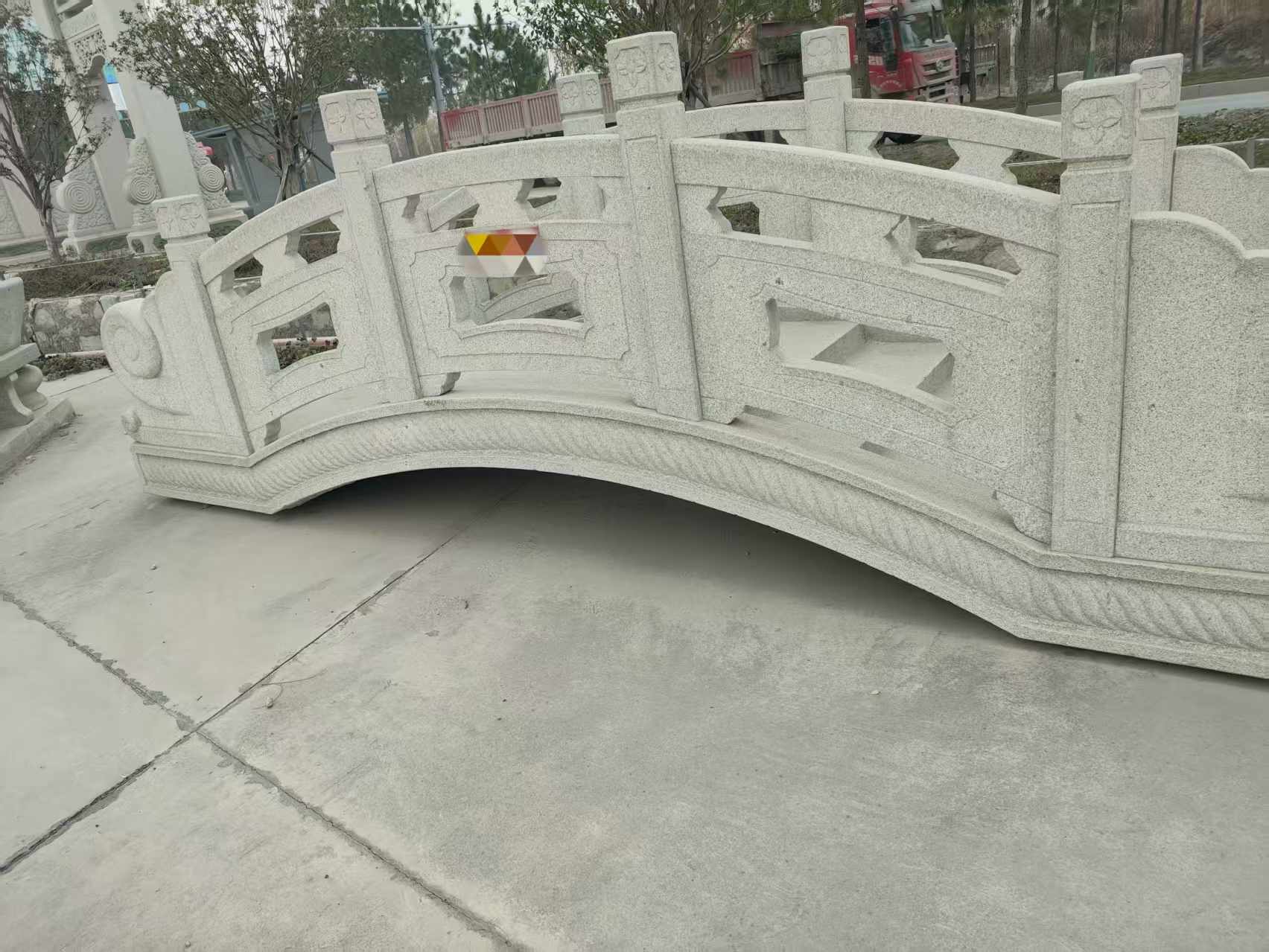 东营芝麻白拱桥，石桥