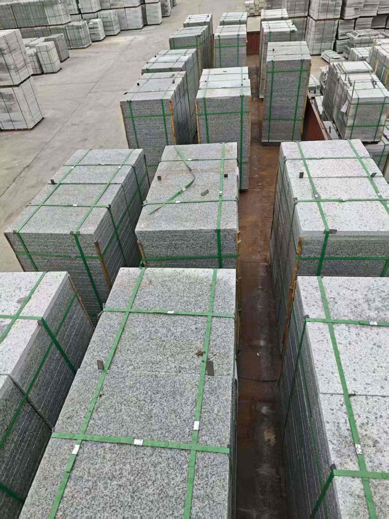 东营芝麻白地铺板  地铺石