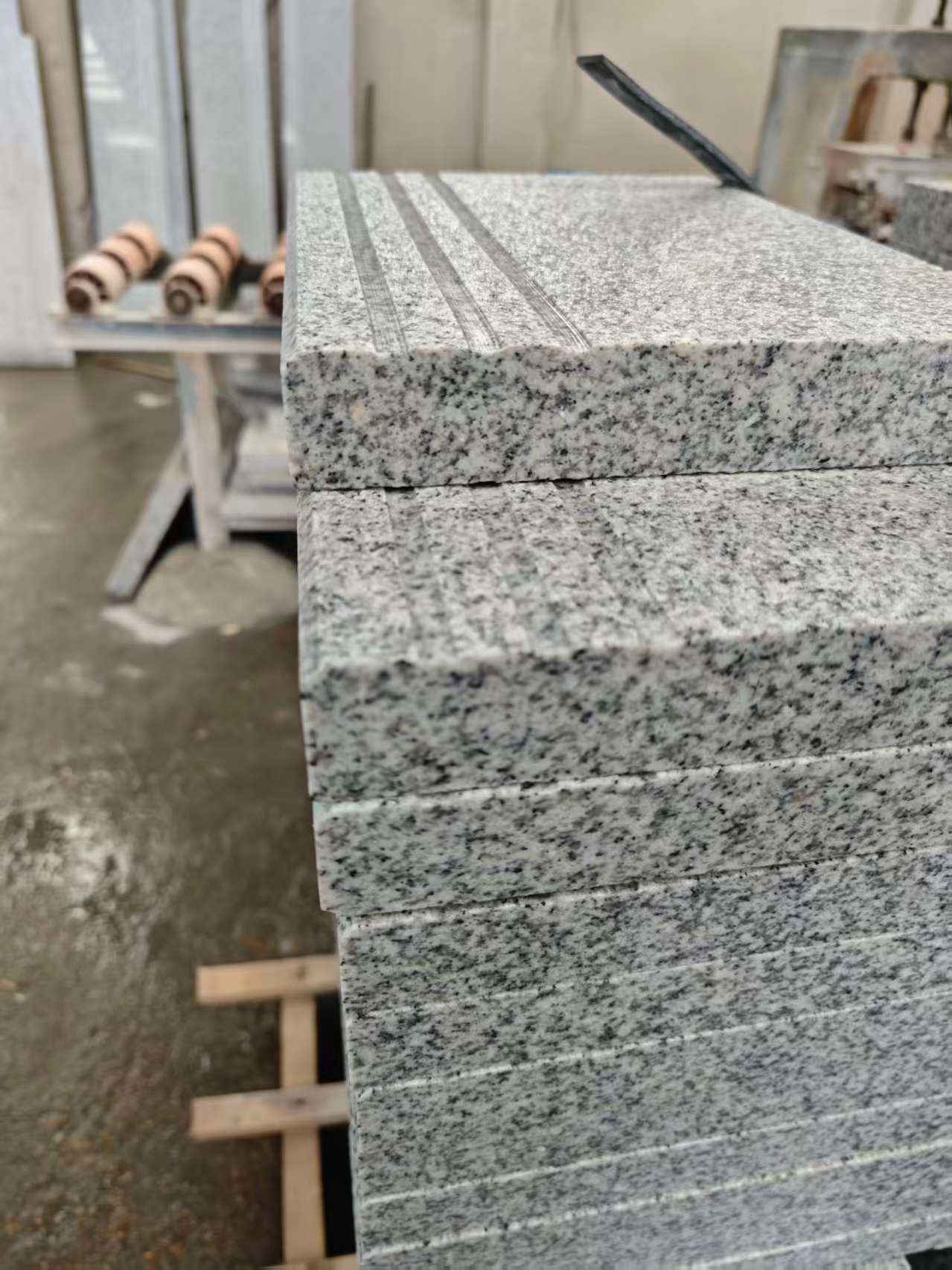 东营芝麻白楼梯踏步