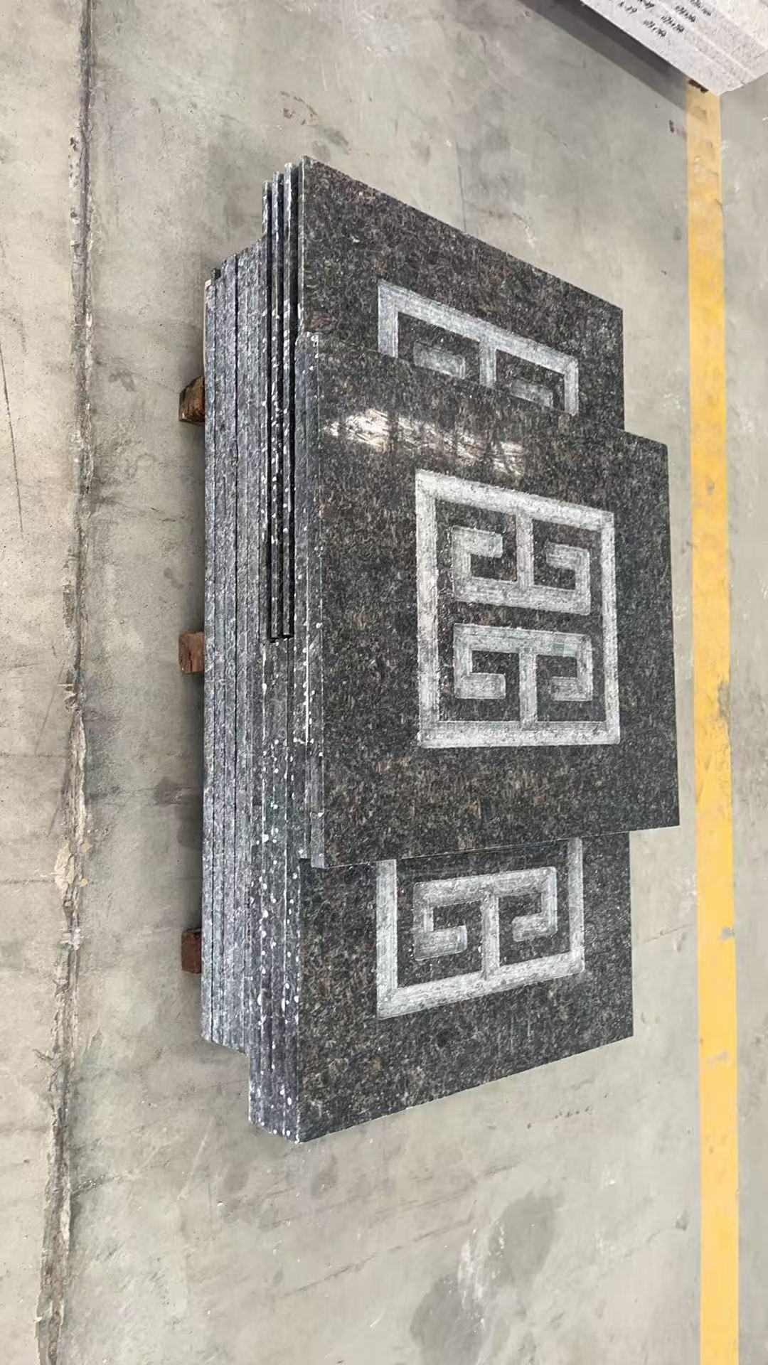 东营英国棕回纹雕刻版